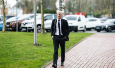 Timothée Durand à Tourcoing, le 10 mars 2026. ( AFP / SAMEER AL-DOUMY )