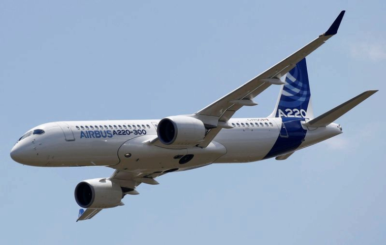AIRBUS EN NÉGOCIATION POUR UNE COMMANDE PRÉLIMINAIRE D'A220