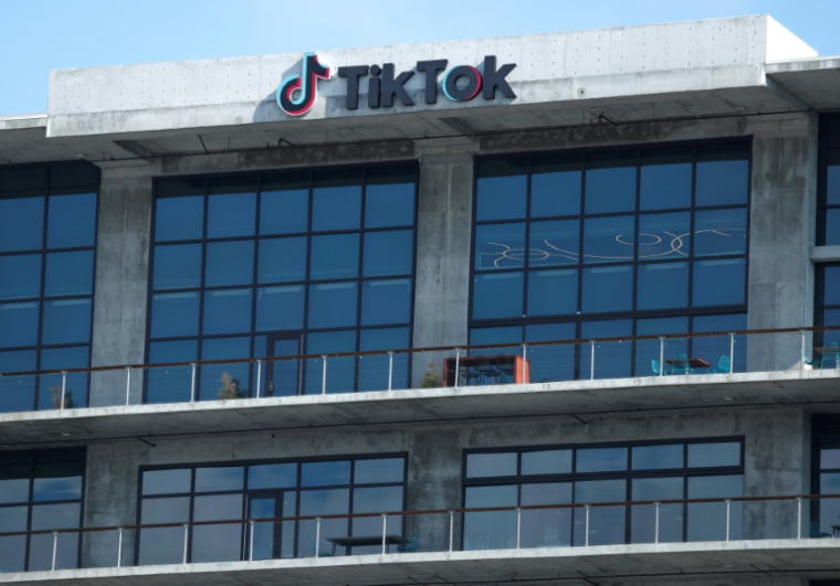 Bureaux TikTok, le 23 janvier 2026, à Culver City, en Californie.  ( GETTY IMAGES NORTH AMERICA / MARIO TAMA )