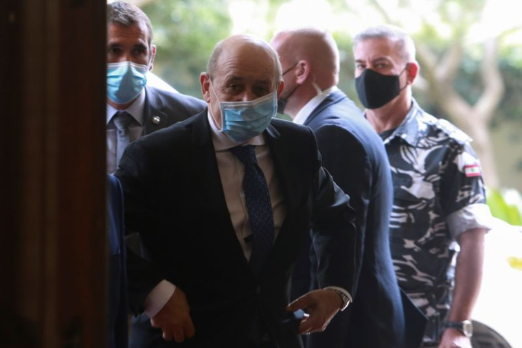 A BEYROUTH, LE DRIAN RENCONTRE DES DIRIGEANTS LIBANAIS POUR SORTIR DE LA CRISE
