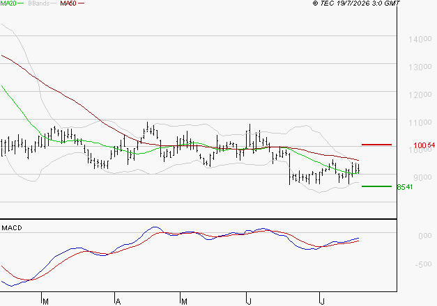 CAPGEMINI : Attendre un test du support