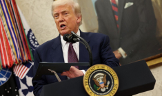 Donald Trump à Washington, aux États-Unis, le 6 août 2025. ( GETTY IMAGES NORTH AMERICA / WIN MCNAMEE )