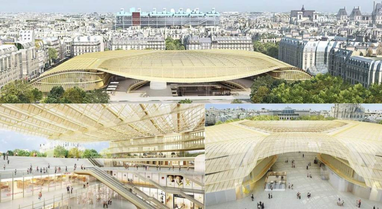 Le Forum des Halles, un ensemble géré par Unibail-Rodamco. (© Unibail Rodamco)