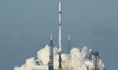 Décollage de la fusée New Glenn de Blue Origin, à Cap Canaveral, le 13 novembre 2025, aux Etats-Unis ( AFP / CHANDAN KHANNA )