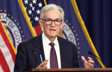 Le président de la Réserve fédérale Jerome Powell s'exprime lors d'une conférence de presse à Washington