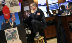 Un opérateur à la Bourse de New York, le 11 août 2025 ( AFP / TIMOTHY A. CLARY )