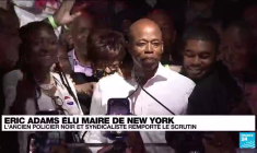 États-Unis : le démocrate Éric Adams élu maire de New York