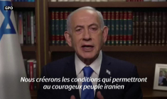 "Opération" de Washington et Israël contre la "menace existentielle" iranienne (Netanyahu)
