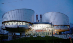 Photo d'archives du siège de la Cour européenne des droits de l'homme à Strasbourg