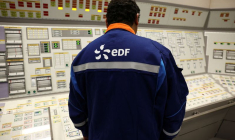 La centrale nucléaire de Flamanville 3 (EPR) dans le nord-ouest de la France