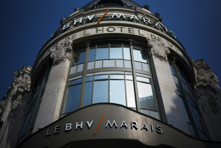 Le BHV, le 18 mars 2016, à Paris ( AFP / MARTIN BUREAU )