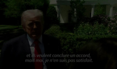 Trump n'est "pas satisfait" de la nouvelle proposition iranienne