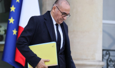 Laurent Nuñez à Paris, le 22 octobre 2025. ( AFP / LUDOVIC MARIN )