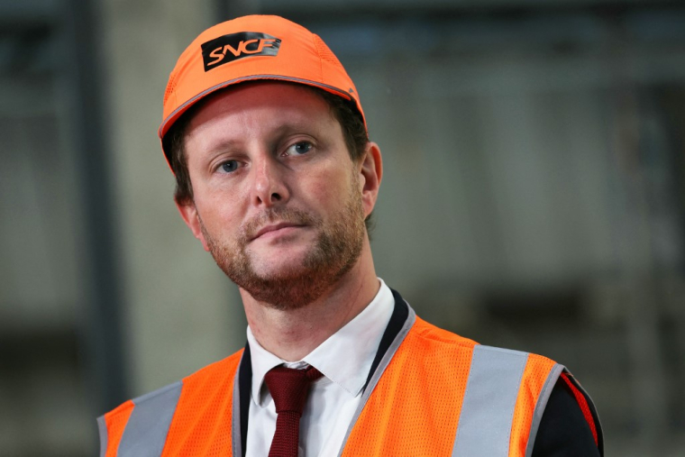 Clément Beaune, le 6 octobre 2023, à Paris ( AFP / THOMAS SAMSON )