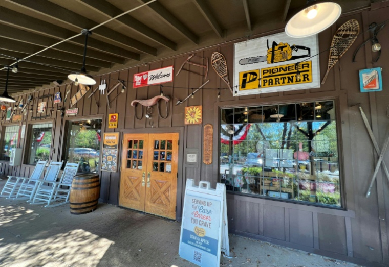 Cracker Barrel à Mount Arlington dans le New Jersey, le 22 août 2025 ( AFP / Gregory WALTON )