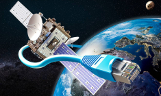 Starlink, l’internet par satellite by Elon MuskiStock-AlexLMX