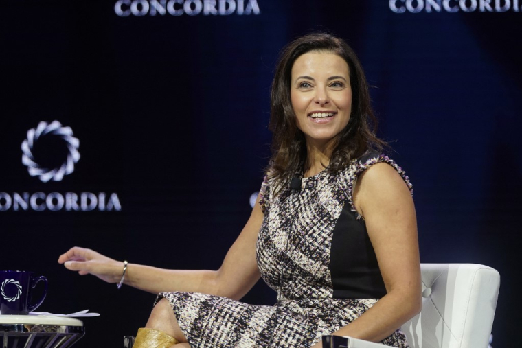 Dina Powell McCormick à New York, aux États-Unis, le 24 septembre 2019. ( GETTY IMAGES NORTH AMERICA / RICCARDO SAVI )