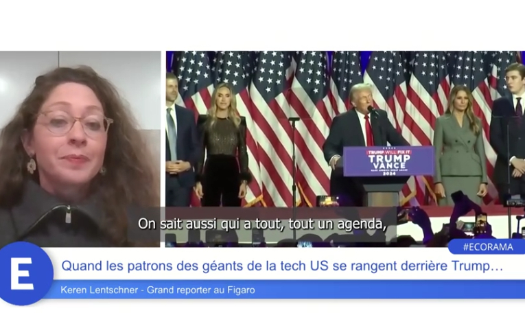 Quand les patrons des géants de la tech US se rangent derrière Trump…