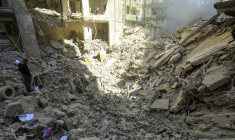 La banlieue sud de Beyrouth, le 24 octobre 2024. ( AFP / - )