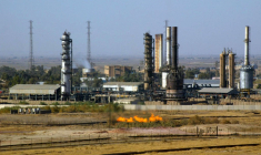 Un raffinerie à Kirkouk (Irak), en 2007 (illustration) ( AFP / MARWAN IBRAHIM )