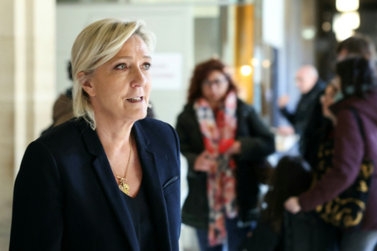 Marine Le Pen à la cour d'appel de Paris, le 4 janvier 2026 ( AFP / Alain JOCARD )