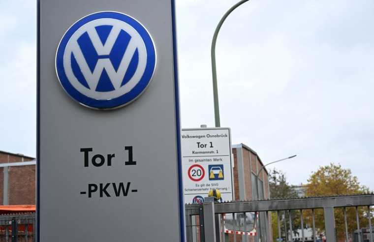 L'usine Volkswagen d'Osnabrueck en Allemagne