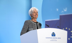 Christine Lagarde, la présidente de la BCE. (crédit : BCE)