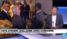 Côte d'Ivoire : Guillaume Soro condamné à perpétuité pour "atteinte à la sureté de l'État"