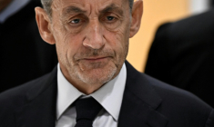 L'ex-président français Nicolas Sarkozy le 25 septembre 2025 au tribunal de Paris ( AFP / JULIEN DE ROSA )