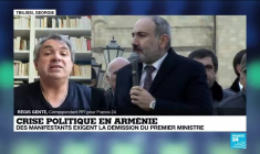 Crise politique en Arménie : des manifestent exigent la démission du Premier ministre