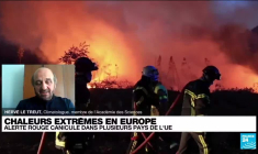 Chaleurs extrêmes en Europe : "On sait que ces problèmes vont croitre au fil du temps", alerte un climatologue