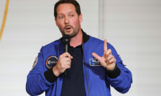 L'astronaute français Thomas Pesquet, de l'ESA (Agence spatiale européenne) à l'Élysée à Paris, le 5 février 2026 ( POOL / Ludovic MARIN )