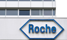 Siège du géant pharmaceutique suisse Roche à Bâle, le 28 septembre 2021 ( AFP / SEBASTIEN BOZON )