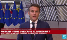 REPLAY - Emmanuel Macron s'exprime sur le 6e train de sanctions pris par l'UE contre la Russie
