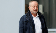 L'ex-sénateur Joël Guerriau, le 6 novembre 2024, à Paris ( AFP / GEOFFROY VAN DER HASSELT )