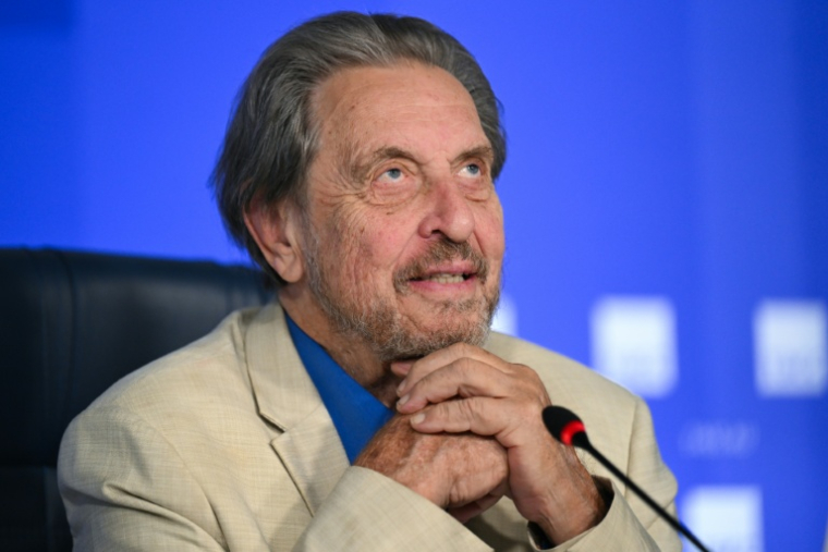 L'homme d'affaire sud-africain, Errol Musk, le 31 mars 2026 à Moscou ( AFP / Igor IVANKO )