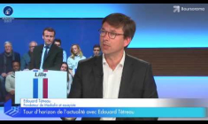 "Dans cette campagne, il y a les dingos et les bouffons, le seul candidat sérieux : c'est Emmanuel Macron !" selon Edouard Tétreau