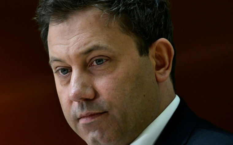 Le ministre allemand des Finances Lars Klingbeil le 23 mars 2026 à Berlin  ( AFP / Tobias SCHWARZ )