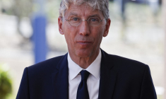 Stephane Courbit, fondateur de Banijay Group, à Marseille le 8 mai 2024. ( POOL / LUDOVIC MARIN )