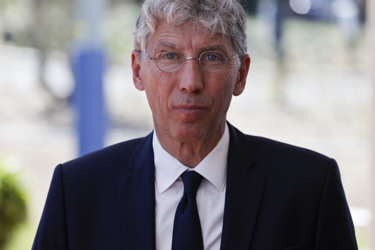 Stephane Courbit, fondateur de Banijay Group, à Marseille le 8 mai 2024. ( POOL / LUDOVIC MARIN )