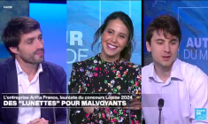 Des "lunettes" pour malvoyants, l'entreprise Artha France, lauréate du concours Lépine 2024