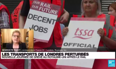Royaume-Uni : transports perturbés à Londres pour une nouvelle journée de grève