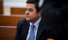 L'homme d'affaires slovaque Marian Kocner, le 19 décembre 2019 à Pezinok, en Slovaquie ( AFP / VLADIMIR SIMICEK )