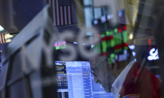 Un opérateur à la Bourse de New York, le 11 mai 2026 ( AFP / ANGELA WEISS )