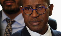 Max Mathiasin à L'Assemblée nationale le 28 mai 2026 ( AFP / Ludovic MARIN )