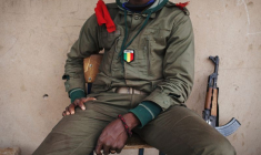 Un soldat malien