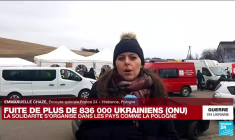 Guerre en Ukraine : en Pologne, "il y a des Ukrainiens qui viennent se réfugier et d'autres qui partent se battre"