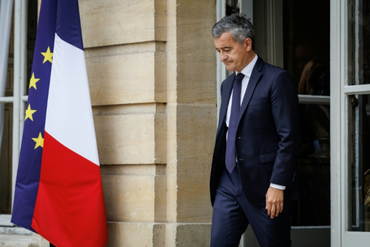 Le ministre de la Justice Gérald Darmanin à Matignon, Paris, le 5 juin 2026 ( AFP / SIMON WOHLFAHRT )