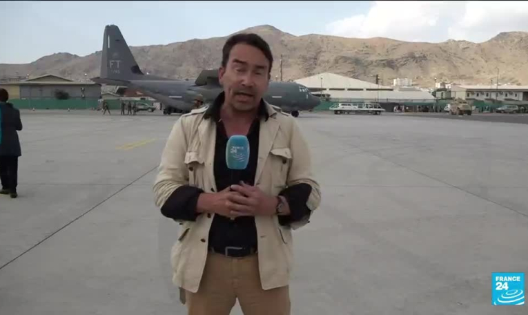 France 24 à Kaboul : reportage à l'aéroport, évacuations sous haute tension