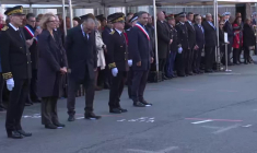 Le préfet de police de Paris Patrice Faure installé lors d'une cérémonie